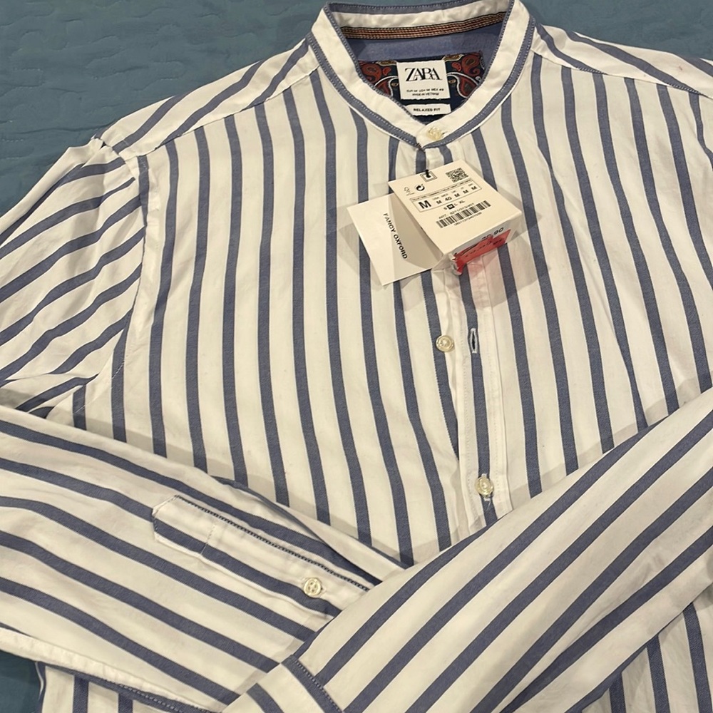 Oxford fancy men shirt